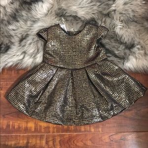 Kardashian Kids Collection 3M Dress Blk/Gold
